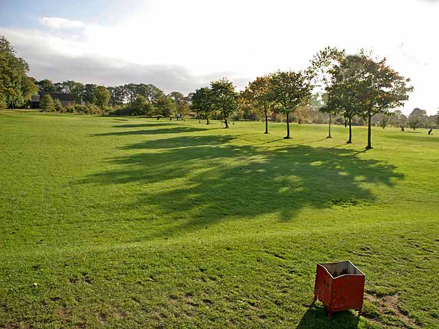 Portobello Golf Coruse  -  Trees and Shadows  -  October 2007