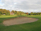 Portobello Golf Course  -  Bunker and Club House  -  October 2007