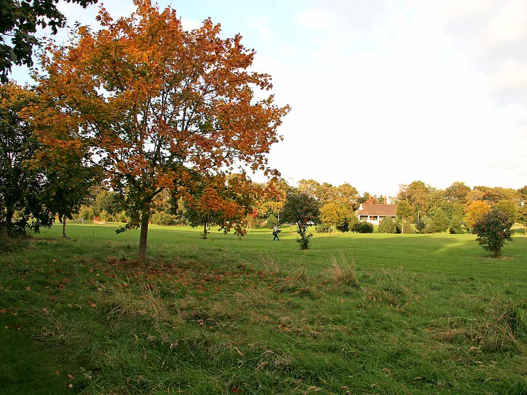 Portobello Golf Course Trees and Club House October 2007