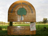 Portobello Golf Course Community Woodland notice  -  October 2007