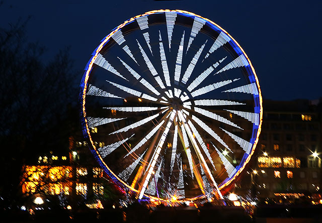 Edinburgh Wheel, East Princes Street Gardens  -  Photo taken December 2013