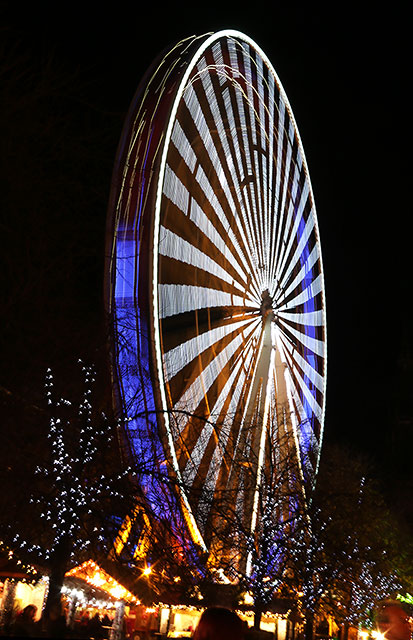 Edinburgh Wheel, East Princes Street Gardens  -  Photo taken November 2014