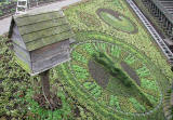 Winter Floral Clock in West Princes Street Gardens  -  January 8, 2007