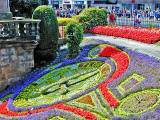 Princes Street Gardens  -  Floral Clock, 2005