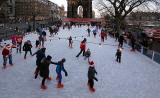 Ice Rink in East Princes Street Gardens  -  Christmas 2013