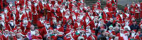 Santa Run  -  West Princes Street Gardens  -  Sunday 11 December 2005