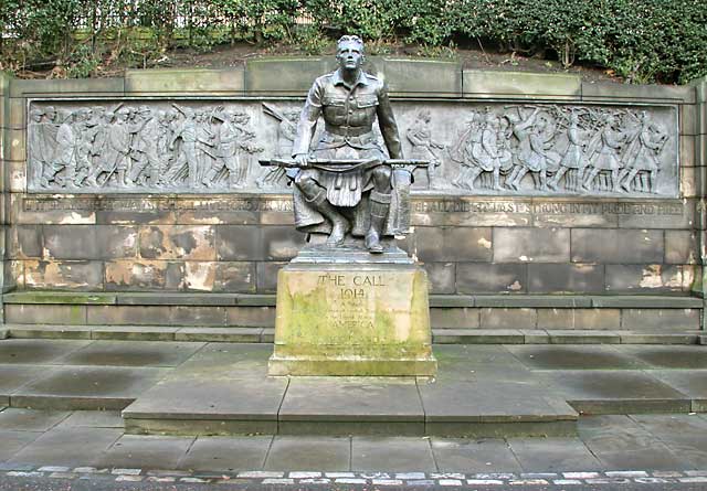 The Scottish American War Memorial, East Princes Street Gardens, Edinburgh