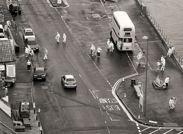 Infra-red Photo  -  South Queensferry  -  June 2014