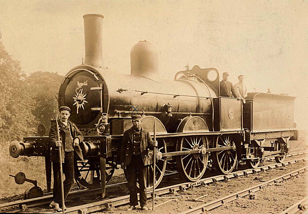 Locomotive at Ratho Station