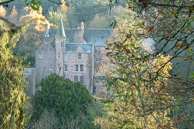 Roslin Glen  -  Vlley of the North Esk River  -  about seven miles south of the centre of Edinburgh  November 2005