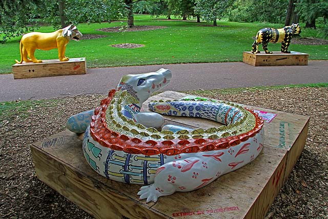 Jungle City Exhibition at Royal Botanic Garden, Edinburgh  -  August 2011