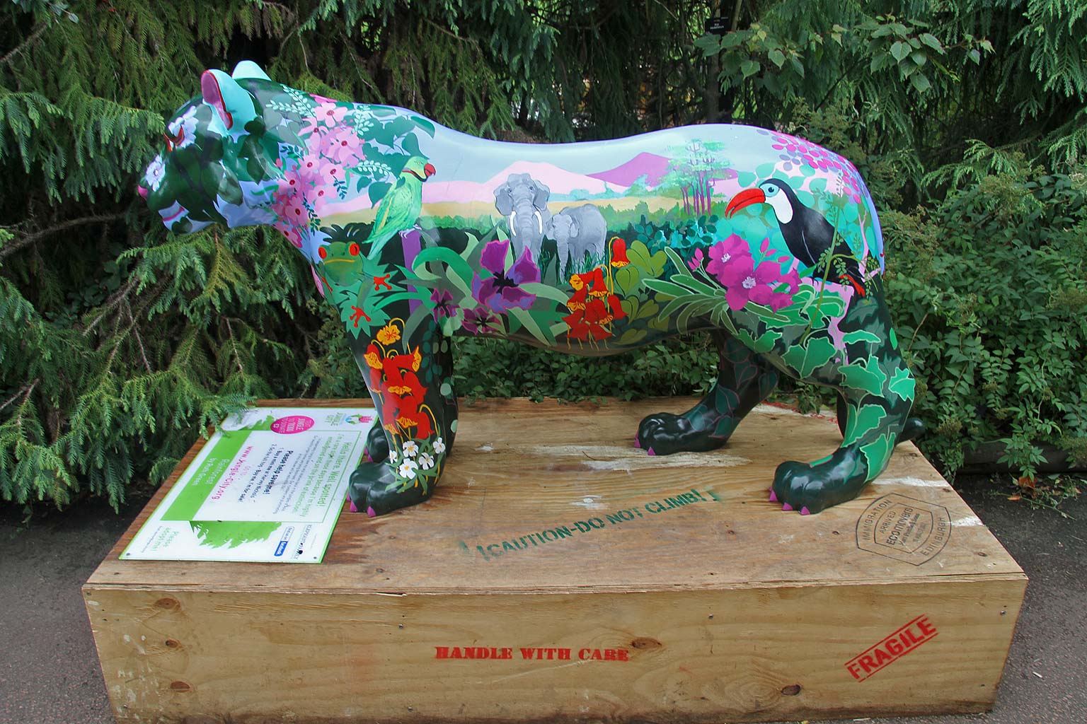 Jungle City Exhibition at Royal Botanic Garden, Edinburgh - August 2011