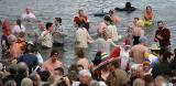 The Loony Dook  -  A dip in the Firth of  Forth at South Queensferry on New Year's Day, 2006