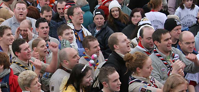 The Loony Dook  -  A dip in the Firth of  Forth at South Queensferry on New Year's Day, 2006