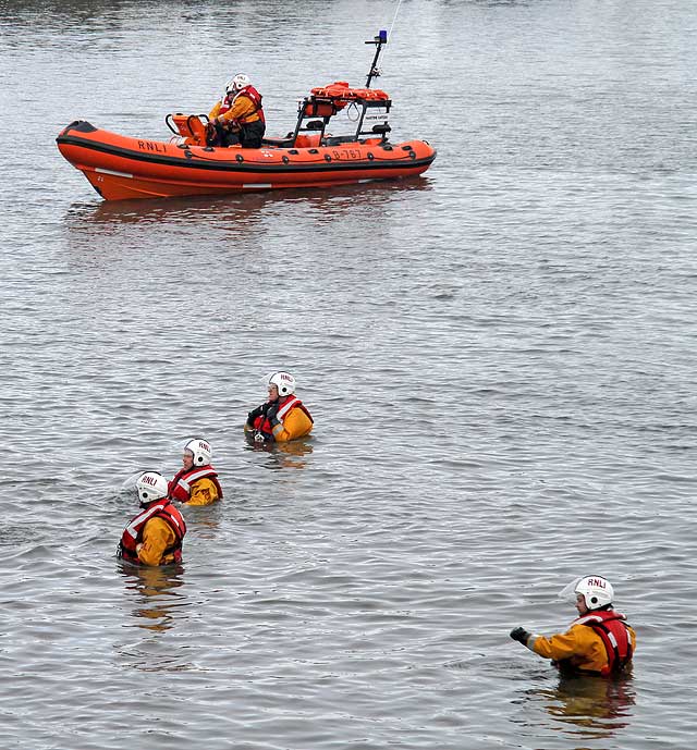 The Loony Dook  -  A dip in the Firth of  Forth at South Queensferry on New Year's Day, 2010