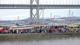 The Loony Dook  -  A dip in the Firth of  Forth at South Queensferry on New Year's Day, 2010