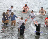 The Loony Dook  -  A dip in the Firth of  Forth at South Queensferry on New Year's Day, 2010