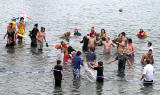 The Loony Dook  -  A dip in the Firth of  Forth at South Queensferry on New Year's Day, 2010