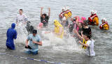 The Loony Dook  -  A dip in the Firth of  Forth at South Queensferry on New Year's Day, 2010