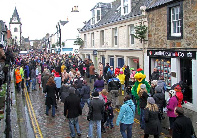 The Loony Dook  -  A dip in the Firth of  Forth at South Queensferry on New Year's Day, 2010