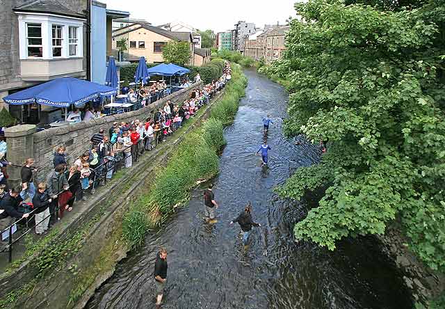 Stockbridge Duck Race, Water of Leith, Stockbridge  -  June 29, 2008