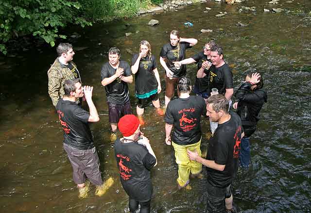 Stockbridge Duck Race, Water of Leith, Stockbridge  -  June 29, 2008