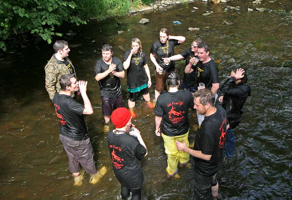 Stockbridge Duck Race, Water of Leith, Stockbridge  -  June 29, 2008