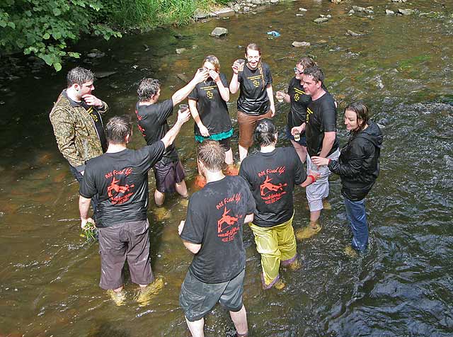 Stockbridge Duck Race, Water of Leith, Stockbridge  -  June 29, 2008