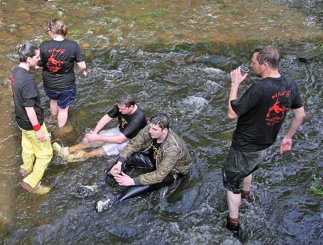 Stockbridge Duck Race, Water of Leith, Stockbridge  -  June 29, 2008