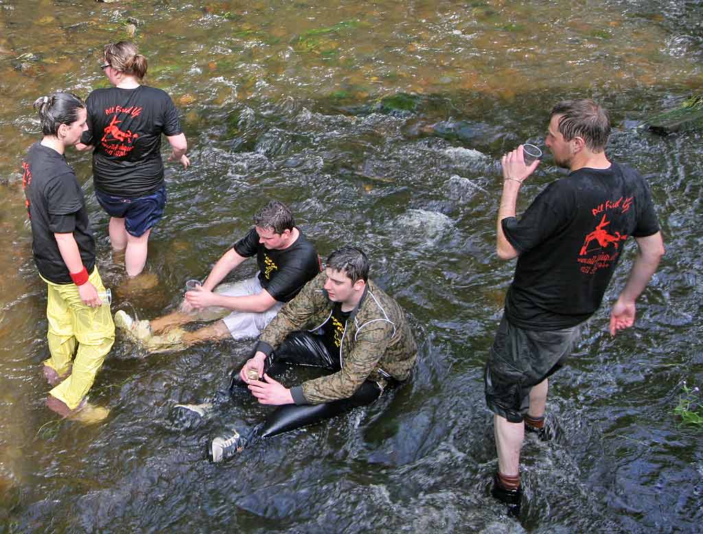 Stockbridge Duck Race, Water of Leith, Stockbridge  -  June 29, 2008