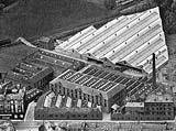 Aerial View of Morrison & Gibb Factory, Tanfield - 1937