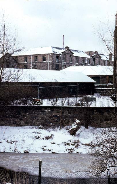 View over the Water of Leith to Tanfield from Bradon Terrace