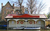 Union Canal  -  Edinburgh Canal Society Boat House at Ashley Terrace