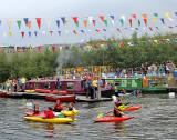 Canal Festival and 4th Annual Raft Race  -  Union Canal, Edinburgh, June 26, 2010