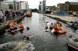 Raft Race on the Union Canal - June 28, 2008