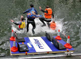 Raft Race on the Union Canal - June 28, 2008