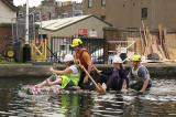 Raft Race on the Union Canal - June 28, 2008