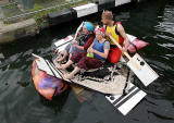 Raft Race on the Union Canal - June 28, 2008