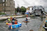 Raft Race on the Union Canal - June 28, 2008