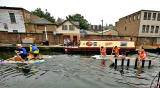 Raft Race on the Union Canal - June 27, 2009