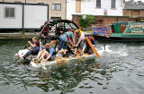 Raft Race on the Union Canal - June 27, 2009