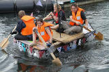 Canal Festival and 5th Annual Raft Race  -  Union Canal, Edinburgh, July 9, 2011