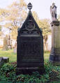 Photograph by Peter Stubbs  -  Edinburgh  -  Warriston Cemetery  -  Hippolyte Blanc's Gravestone