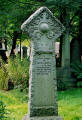 Photograph by Peter Stubbs  -  Edinburgh  -  Warriston Cemetery  -  Gravestone of James Howie Junior