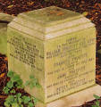 Photograph by Peter Stubbs  -  Edinburgh  -  Warriston Cemetery  -  Detail from the gravestone of Peter Truefitt