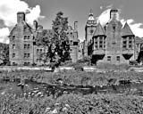 Loking across the Water of Leith to Dean School on the north bank of the river