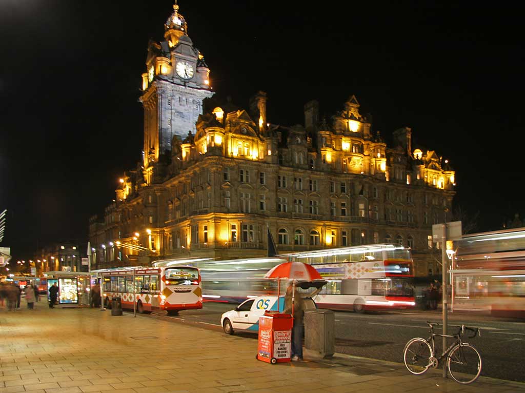 Balmoral Hotel at the East End of Princes Street