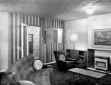 Furnished Room at the Ideal Home Exhibition at Waverley Market, 1960