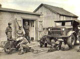 West Pilton Camp  -  The 519 LAA/SL Regt R.A. TA unit prepares for its annual camp in Norfolk