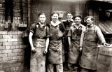 Was this photo taken at McLachlan's Coopers in the 1950s?  One of he men in this photo is Tom Bain.  Who are the other men?